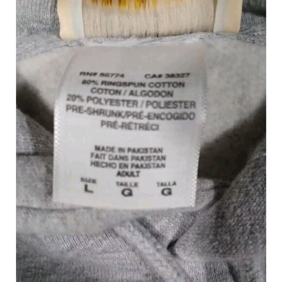 Green Bay Packers Hoodie Mens L Gray Paul Hornung Pullover Moonlight Graham - Picture 2 of 5